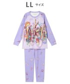 【ツモリチサト スリープ/tsumori chisato SLEEP】のツモリチサト パジャマ 綿100%(本体) スムース素材 長袖 長ズボン レディース UDX590 /ワコール パープル|ID: prp329100004650413 ipo3291000000033596579