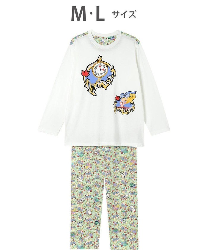 【ツモリチサト スリープ/tsumori chisato SLEEP】のツモリチサト パジャマ 綿100%(本体) 天竺素材 長袖 長ズボン レディース UDX591 /ワコール インテリア・キッズ・メンズ・レディースファッション・服の通販 founy(ファニー) https://founy.com/ ファッション Fashion レディースファッション Fashion for Women トップス・カットソー Cut & Sew Tops 新作・新入荷 New Arrivals / New In ハンド Hand, Handmade パジャマ Pajamas, Sleepwear プリント Print, Printed Pattern ボトム Bottoms, Lower Wear 長袖 Long Sleeve, Full Sleeve |ID: prp329100004650422 ipo3291000000033596617
