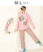 【ツモリチサト スリープ/tsumori chisato SLEEP】のツモリチサト パジャマ 綿100%(本体) 天竺素材 長袖 長ズボン レディース UDX591 /ワコール ピンク|ID: prp329100004650422 ipo3291000000033596619