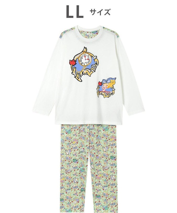 【ツモリチサト スリープ/tsumori chisato SLEEP】のツモリチサト パジャマ 綿100%(本体) 天竺素材 長袖 長ズボン レディース UDX591 /ワコール インテリア・キッズ・メンズ・レディースファッション・服の通販 founy(ファニー) https://founy.com/ ファッション Fashion レディースファッション Fashion for Women トップス・カットソー Cut & Sew Tops 新作・新入荷 New Arrivals / New In ハンド Hand, Handmade パジャマ Pajamas, Sleepwear プリント Print, Printed Pattern ボトム Bottoms, Lower Wear 長袖 Long Sleeve, Full Sleeve |ID: prp329100004650424 ipo3291000000033596627