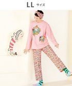 【ツモリチサト スリープ/tsumori chisato SLEEP】のツモリチサト パジャマ 綿100%(本体) 天竺素材 長袖 長ズボン レディース UDX591 /ワコール ピンク|ID: prp329100004650424 ipo3291000000033596634