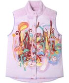 【ツモリチサト スリープ/tsumori chisato SLEEP】のツモリチサト ベスト 綿100%(表側) ノースリーブ ルームウエア レディース URX189 /ワコール パープル|ID: prp329100004650452 ipo3291000000033596781