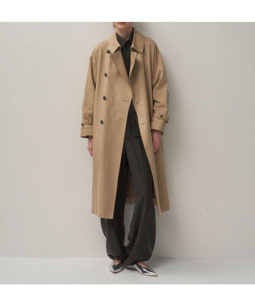 【エイトン/ATON】のWEST POINT オーバーサイズトレンチコート 人気、トレンドファッション・服の通販 founy(ファニー) 　ファッション　Fashion　レディースファッション　Fashion for Women　アウター　Coat / Outerwear Collection　コート・ロングコート・ピーコート　Long Coats, Peacoats & More　レディースジャケット・軽アウター　Jackets　トレンチコート / 春秋の定番アウター　Trench Coats　カリフォルニア　California, Cali Style　シンプル　Simple, Minimal　ジャケット　Jacket, Outerwear　トレンチ　Trench, Trench Coat　今季　This Season, Current Season　夏　Summer　定番　Standard, Basic Item　春　Spring　S/S・春夏　SS, Spring/Summer, Warm Season　 other-1|ID: prp329100004650491 ipo3291000000033597189