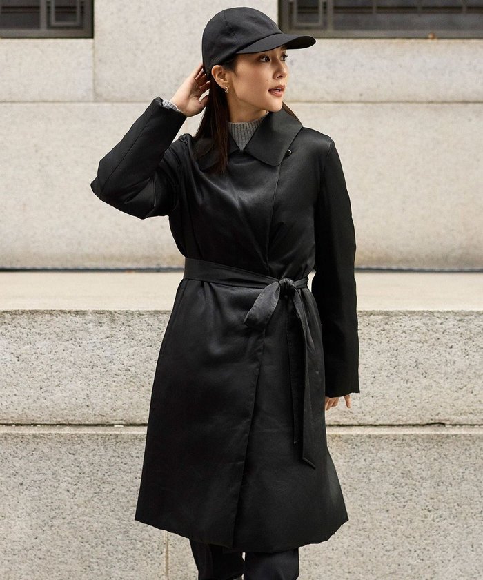 【自由区/JIYU-KU】のブライトダウン コート インテリア・キッズ・メンズ・レディースファッション・服の通販 founy(ファニー) https://founy.com/ ファッション Fashion レディースファッション Fashion for Women アウター Coat / Outerwear Collection コート・ロングコート・ピーコート Long Coats, Peacoats & More レディースジャケット・軽アウター Jackets ダウンジャケット・軽量ダウン Warm & Lightweight Down Jackets エレガント 上品 Elegant サテン Satin, Glossy Fabric ジャケット Jacket, Outerwear タフタ Taffeta, Structured Fabric ダウン Down, Puffer ダブル Double, Double-Breasted ドット Polka Dot, Dot Pattern ポケット Pocket, Pocket Detail A/W・秋冬 Autumn/Winter 防寒 Cold Protection, Winter-Ready |ID: prp329100004650492 ipo3291000000034467790