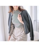 【エニィ スィス/any SiS】のシャギーニット カーディガン チャコールグレー|ID: prp329100004651049 ipo3291000000033603375