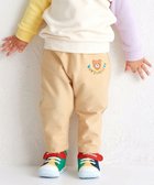 【ミキハウスホットビスケッツ/MIKI HOUSE HOT BISCUITS / KIDS】の【80-120cm】 パステルロゴ ストレッチパンツ ベージュ|ID: prp329100004651058 ipo3291000000034484390