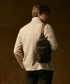 【ジョセフ アブード/JOSEPH ABBOUD / MEN】の【軽量/コンパクト/牛革】オイルドレザーボディー バッグ ダークブラウン系|ID: prp329100004651062 ipo3291000000034347806