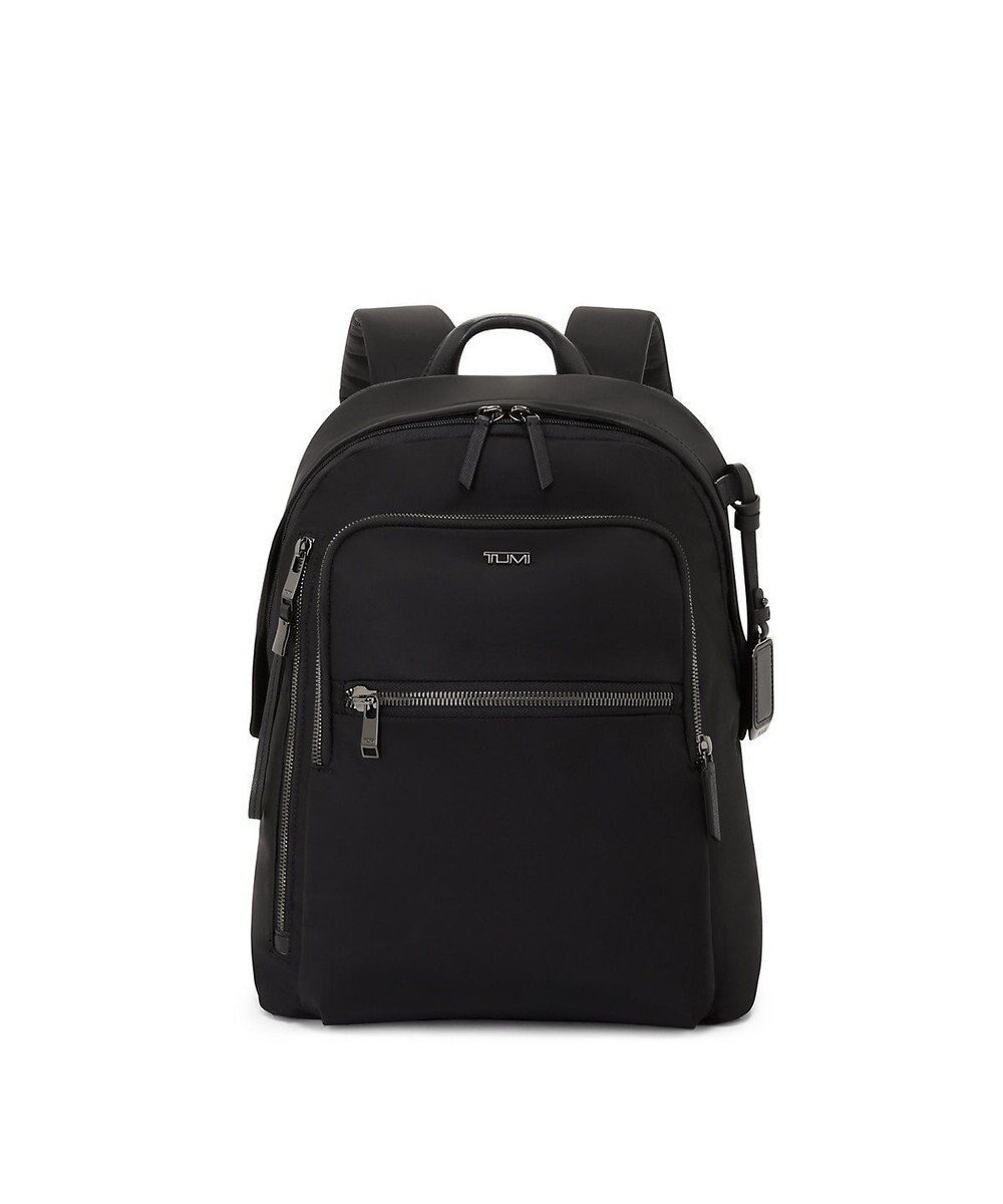 【トゥミ/TUMI】のVOYAGEUR 「ホールジー」バックパック インテリア・キッズ・メンズ・レディースファッション・服の通販 founy(ファニー) 　ファッション　Fashion　レディースファッション　Fashion for Women　バッグ　Bags　アクセサリー　Fashion Accessories　軽量　Lightweight, Ultra Light　ダブル　Double, Double-Breasted　チャーム　Charm, Pendant　フロント　Front, Front Design　ポケット　Pocket, Pocket Detail　マグネット　Magnet, Magnetic Closure　リュック　Backpack, Rucksack　ループ　Loop, Loop Knit　ビジネス 仕事 通勤　Business / Work / Commuting　BLACK/GUNMETAL|ID: prp329100004651084 ipo3291000000034316543