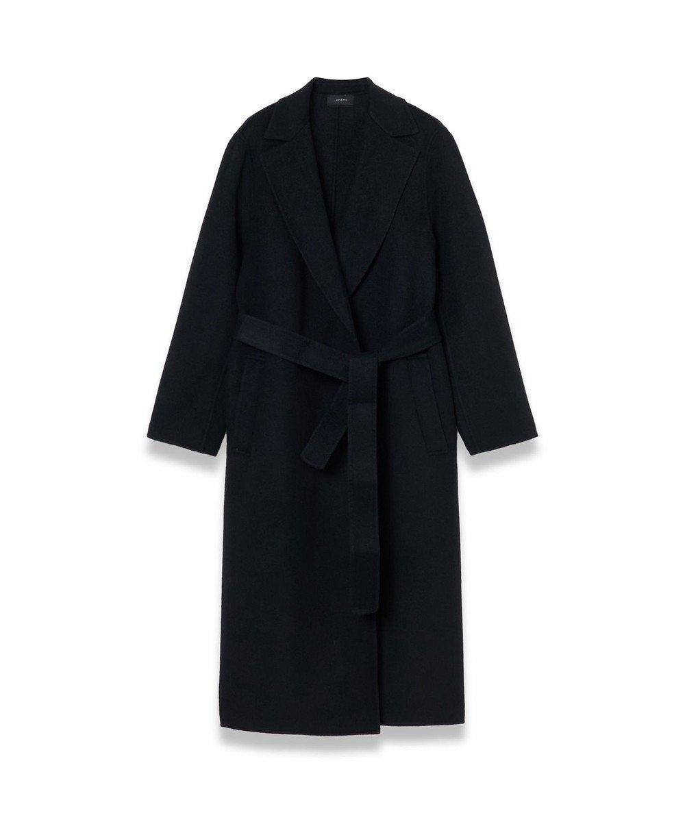 【ジョゼフ/JOSEPH】の【WEB OUTLET限定】ダブルフェイスラムズ ベルテッドコート 人気、トレンドファッション・服の通販 founy(ファニー) 　ファッション　Fashion　レディースファッション　Fashion for Women　アウター　Coat / Outerwear Collection　コート・ロングコート・ピーコート　Long Coats, Peacoats & More　レディースジャケット・軽アウター　Jackets　チェスターコート・ロング丈アウター　Chester Coats / Chesterfield Long Coats　アウトレット　Outlet / Clearance　ジャケット　Jacket, Outerwear　スペシャル　Special, Limited Edition　チェスターコート　Chester Coat, Long Coat　フィット　Fit, Slim Fit　ポケット　Pocket, Pocket Detail　A/W・秋冬　Autumn/Winter　防寒　Cold Protection, Winter-Ready　 other-1|ID: prp329100004651086 ipo3291000000033603902