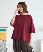 【グリーンパークス/Green Parks】のトレーナー風ニットプルオーバー Red|ID: prp329100004651094 ipo3291000000033604741