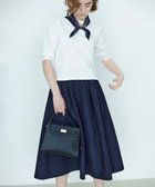 【組曲/KUMIKYOKU】のフラワージャカード フレアスカート 人気、トレンドファッション・服の通販 founy(ファニー) ファッション Fashion レディースファッション Fashion for Women スカート Skirts Aライン・フレアスカート A-Line & Flared Skirts ジャカード/ジャガード Jacquard, Woven Pattern ストレッチ Stretch, Stretchy Fabric パール Pearl, Pearl Accent フラワー Flower, Floral フレア Flare, Flared ポケット Pocket, Pocket Detail モチーフ Motif, Design Theme ランダム Random, Irregular A/W・秋冬 Autumn/Winter S/S・春夏 SS, Spring/Summer, Warm Season 夏 Summer thumbnail ダークネイビー系|ID: prp329100004651097 ipo3291000000034876702