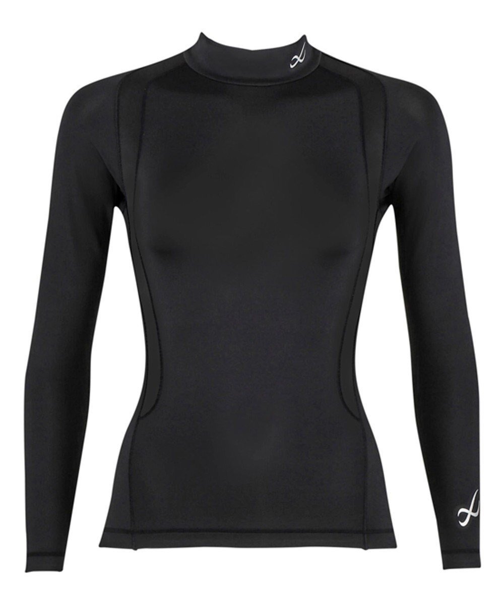 【シーダブリューエックス/CW-X】の【WOMEN】 CW-X 機能性トップス 【JYURYU TOP】 ハイネック 長袖 肩が動かしやすくなる 運動時の疲労を軽減 ゴルフ 球技 マラソン JAY009 /ワコール インテリア・キッズ・メンズ・レディースファッション・服の通販 founy(ファニー) 　ファッション　Fashion　レディースファッション　Fashion for Women　トップス・カットソー　Cut & Sew Tops　おすすめ　Recommended / Our Picks　ゴルフ　Golf　スポーツ　Sports, Activewear　ハイネック　High Neck, Mock Neck　フィット　Fit, Slim Fit　長袖　Long Sleeve, Full Sleeve　ブラック|ID: prp329100004651101 ipo3291000000035989919