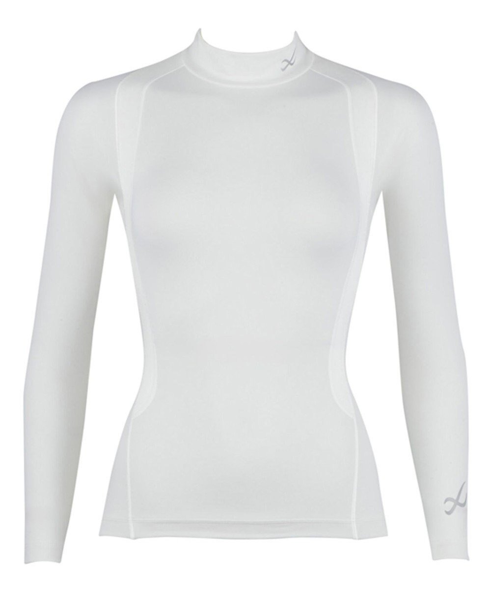 【シーダブリューエックス/CW-X】の【WOMEN】 CW-X 機能性トップス 【JYURYU TOP】 ハイネック 長袖 肩が動かしやすくなる 運動時の疲労を軽減 ゴルフ 球技 マラソン JAY009 /ワコール インテリア・キッズ・メンズ・レディースファッション・服の通販 founy(ファニー) 　ファッション　Fashion　レディースファッション　Fashion for Women　トップス・カットソー　Cut & Sew Tops　おすすめ　Recommended / Our Picks　ゴルフ　Golf　スポーツ　Sports, Activewear　ハイネック　High Neck, Mock Neck　フィット　Fit, Slim Fit　長袖　Long Sleeve, Full Sleeve　アイボリー|ID: prp329100004651101 ipo3291000000035989921