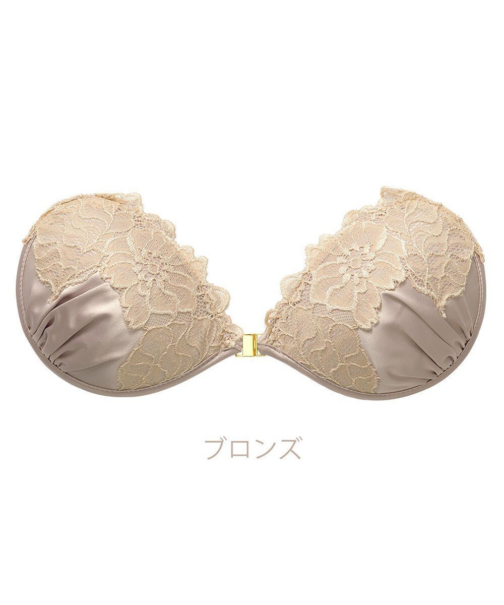 【ブラデリス ニューヨーク/BRADELIS New York】の【NuBra / ボリュームアップ】パテッドヌーブラ ティアナ インテリア・キッズ・メンズ・レディースファッション・服の通販 founy(ファニー) 　ファッション　Fashion　レディースファッション　Fashion for Women　アンダー　Underwear Essentials　オイル　Body Oil　キャミソール　Camisole, Spaghetti Strap Top　コレクション　Collection, Seasonal Line　軽量　Lightweight, Ultra Light　ショルダー　Shoulder, Shoulder Strap　ショーツ　Shorts, Short Pants　シリコン　Silicone, Silicone Material　タオル　Towel, Bath Towel　ドレス　Dress, One-Piece　人気　Popular, Best Seller　パイピング　Piping, Trim Design　パール　Pearl, Pearl Accent　フォルム　Silhouette, Form　ブラジャー　Bra, Lingerie　レース　Lace, Lace Fabric　A/W・秋冬　Autumn/Winter　おすすめ　Recommended / Our Picks　結婚式　Wedding　ブロンズ|ID: prp329100004651102 ipo3291000000033605171