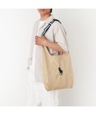 【ムーンバット/MOONBAT】のPOLO RALPH LAUREN(ポロ ラルフローレン)ベルト付きレインバッグ ポロポニー刺繍 キャメル|ID: prp329100004651105 ipo3291000000033605223