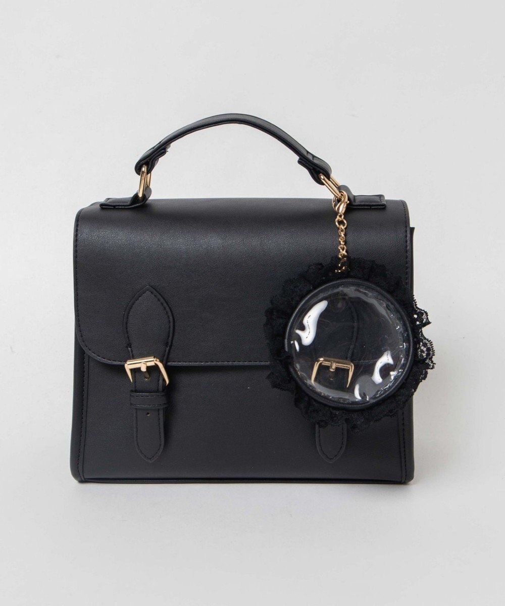 【ウィゴー/WEGO】の【痛バ&推し活グッズ】サッチェル痛ショルダー インテリア・キッズ・メンズ・レディースファッション・服の通販 founy(ファニー) ファッション Fashion レディースファッション Fashion for Women ショルダー Shoulder, Shoulder Strap ダブル Double, Double-Breasted フェイクレザー Faux Leather, PU Leather ベーシック Basic, Essential ポーチ Pouch, Small Case メッシュ Mesh, Net Fabric レース Lace, Lace Fabric ブラック|ID: prp329100004651125 ipo3291000000034210022