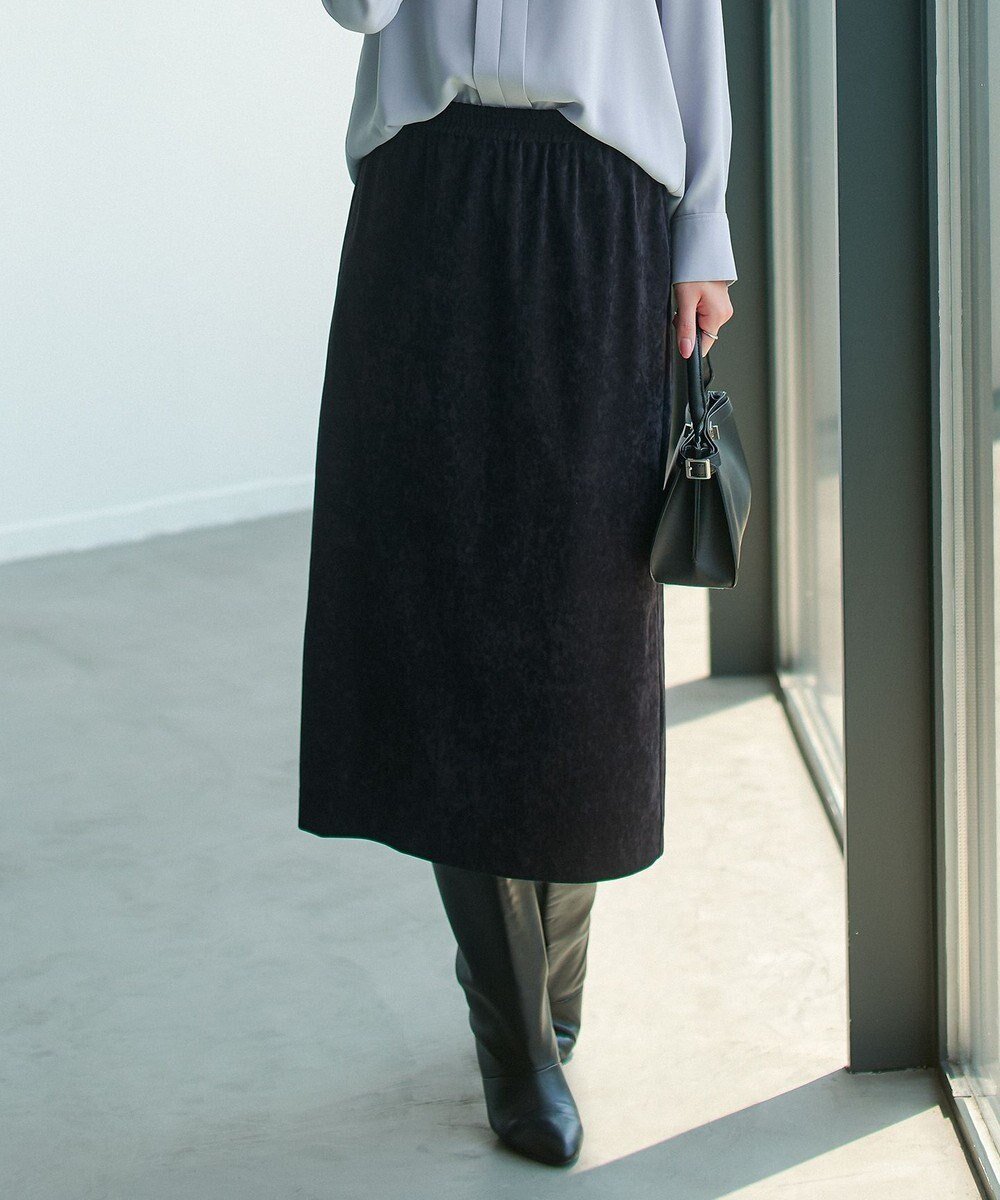 【アイシービー/iCB】の【洗える】ストレッチスエード ナロースカート 人気、トレンドファッション・服の通販 founy(ファニー) 　ファッション　Fashion　レディースファッション　Fashion for Women　スカート　Skirts　2025年　2025　2025-2026秋冬・A/W　Autumn/Winter 2025–26 AW25–26　ギャザー　Gathered, Ruffled　ストレッチ　Stretch, Stretchy Fabric　ポケット　Pocket, Pocket Detail　エレガント 上品　Elegant　洗える　Machine Washable　A/W・秋冬　Autumn/Winter　 other-1|ID: prp329100004651226 ipo3291000000034189623