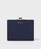 【ポール スミス/Paul Smith】のカラードエッジ がま口 2つ折り財布 ネイビー|ID: prp329100004651248 ipo3291000000033607288