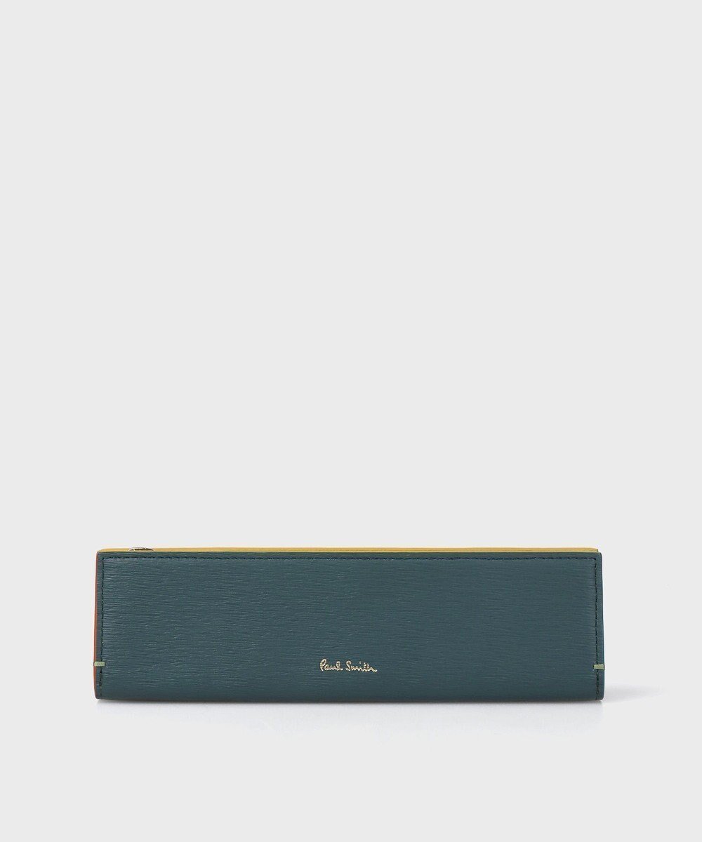 【ポール スミス/Paul Smith】のカラードエッジ ペンケース インテリア・キッズ・メンズ・レディースファッション・服の通販 founy(ファニー) 　ファッション　Fashion　レディースファッション　Fashion for Women　スポーツウェア　Functional & Stylish Sportswear　ステーショナリー　Stationery, Office Supplies　スポーツ　Sports, Activewear　プリント　Print, Printed Pattern　ポケット　Pocket, Pocket Detail　新作・新入荷　New Arrivals / New In　グリーン|ID: prp329100004651255 ipo3291000000033607346