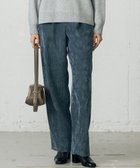 【自由区/JIYU-KU】の【カタログ掲載】ソフトコーデュロイワイド パンツⅡ ダルブルー|ID: prp329100004651261 ipo3291000000034452473