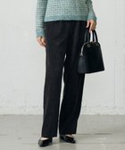 【自由区/JIYU-KU】の【カタログ掲載】ソフトコーデュロイワイド パンツⅡ ブラック|ID: prp329100004651261 ipo3291000000035695075