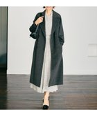 【自由区/JIYU-KU】の【SHIHOさん着用】Super100sライトビーバーロング コート TOPチャコール|ID: prp329100004651287 ipo3291000000035299078