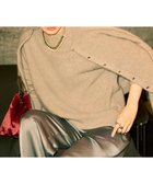 【自由区/JIYU-KU】の【SHIHOさん着用】ヘアリーフォックスプルオーバー ニット モカ|ID: prp329100004651323 ipo3291000000036176904