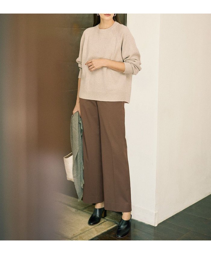 【自由区/JIYU-KU】の【カタログ掲載・洗える】TRギャバ裏起毛ワイド パンツ インテリア・キッズ・メンズ・レディースファッション・服の通販 founy(ファニー) https://founy.com/ ファッション Fashion レディースファッション Fashion for Women パンツ Pants & Trousers 洗える Machine Washable ギャザー Gathered, Ruffled ストレッチ Stretch, Stretchy Fabric 定番 Standard, Basic Item ローズ Rose, Rose Motif ワイド Wide, Wide Fit A/W・秋冬 Autumn/Winter |ID: prp329100004651325 ipo3291000000033607829