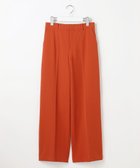 【自由区/JIYU-KU】の【カタログ掲載・洗える】TRギャバ裏起毛ワイド パンツ オレンジ|ID: prp329100004651325 ipo3291000000033607836