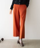 【自由区/JIYU-KU】の【カタログ掲載】TRギャバ裏起毛ワイド パンツ オレンジ|ID: prp329100004651325 ipo3291000000034476929