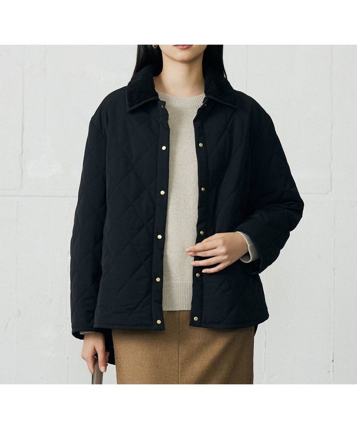 【自由区/JIYU-KU】の【洗える】キルト アウター インテリア・キッズ・メンズ・レディースファッション・服の通販 founy(ファニー) https://founy.com/ ファッション Fashion レディースファッション Fashion for Women アウター Coat / Outerwear Collection コート・ロングコート・ピーコート Long Coats, Peacoats & More レディースジャケット・軽アウター Jackets 洗える Machine Washable キルティング Quilted, Quilting キルト Quilt, Quilted Fabric コンパクト Compact, Small Size 軽量 Lightweight, Ultra Light シンプル Simple, Minimal ジャケット Jacket, Outerwear タフタ Taffeta, Structured Fabric ダウン Down, Puffer トレンド Trend, Trending Now ドット Polka Dot, Dot Pattern バランス Balance, Style Balance フォルム Silhouette, Form ボトム Bottoms, Lower Wear A/W・秋冬 Autumn/Winter |ID: prp329100004651326 ipo3291000000033607842