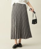 【エニィファム/any FAM】の【洗濯機可/ウエストゴム】ウーリッシュプリーツスカート ブラウン系チェック|ID: prp329100004651332 ipo3291000000033607885
