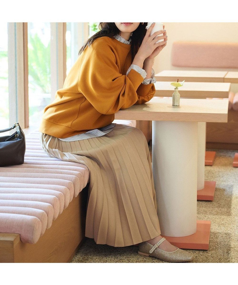 【エニー/ANY】の【新色追加/ウエストゴム】ウーリッシュプリーツスカート インテリア・キッズ・メンズ・レディースファッション・服の通販 founy(ファニー) 　ファッション　Fashion　レディースファッション　Fashion for Women　スカート　Skirts　プリーツスカート / 上品フェミニンスタイル　Pleated Skirts　スマホ　Smartphone, Mobile Device　フレア　Flare, Flared　プリーツ　Pleats, Pleated　A/W・秋冬　Autumn/Winter　再入荷　Restock / Back in Stock　エレガント 上品　Elegant　キャメル|ID: prp329100004651332 ipo3291000000035546488