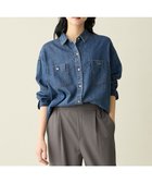 【エニー/ANY】のオーバーデニムシャツ 人気、トレンドファッション・服の通販 founy(ファニー) ファッション Fashion レディースファッション Fashion for Women トップス・カットソー Cut & Sew Tops シャツ・ブラウス・オフィスカジュアル Elegant Blouses & Button-Ups インナー Innerwear 秋 Autumn スマホ Smartphone, Mobile Device タンク Tank Top, Sleeveless Top デニム Denim, Jeans Material トレーナー Sweatshirt, Trainer バランス Balance, Style Balance ボトム Bottoms, Lower Wear A/W・秋冬 Autumn/Winter 再入荷 Restock / Back in Stock thumbnail フェードインディゴ|ID: prp329100004651336 ipo3291000000033607908