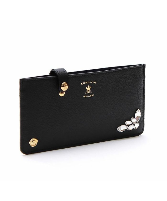【アクセソワドゥマドモワゼルジャップ/A.D.M.J】のMOZART SWARO FLAT WALLET インテリア・キッズ・メンズ・レディースファッション・服の通販 founy(ファニー) https://founy.com/ ファッション Fashion レディースファッション Fashion for Women ミニ財布・二つ折り財布 Wallets & Card Cases カッティング Cutting Detail ガラス Glass, Glassware シンプル Simple, Minimal ジュエリー Jewelry, Accessories 財布 Wallet, Purse ポケット Pocket, Pocket Detail 新作・新入荷 New Arrivals / New In |ID: prp329100004651338 ipo3291000000033607913