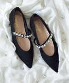 【ブリジット バーキン/Bridget Birkin】の【Bridget Birkin】キラキラストラップポインテッドパンプス 人気、トレンドファッション・服の通販 founy(ファニー) ファッション Fashion レディースファッション Fashion for Women アクセサリー Fashion Accessories シンプル Simple, Minimal パール Pearl, Pearl Accent ビジュー Bijou, Jewel-like Accent 抗菌 Antibacterial, Bacteria-Resistant thumbnail ブラックスウェード|ID: prp329100004651388 ipo3291000000033833138