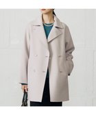 【自由区/JIYU-KU】のウールリバーダブルブレストコート ライトグレージュ|ID: prp329100004651390 ipo3291000000033608149