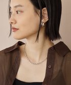 【アメリカンホリック/AMERICAN HOLIC】のボリュームチェーンショートネックレス Silver|ID: prp329100004651407 ipo3291000000034378205