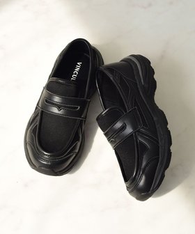 【ブリジット バーキン/Bridget Birkin】の【VINCULUM】スニーカーソールローファー 人気、トレンドファッション・服の通販 founy(ファニー) ファッション Fashion レディースファッション Fashion for Women クッション Cushion, Throw Pillow スニーカー Sneakers, Trainers ビジネス 仕事 通勤 Business / Work / Commuting フィット Fit, Slim Fit メッシュ Mesh, Net Fabric |ID:prp329100004651416