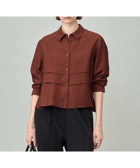 【アイシービー/iCB】の【洗える】 ワッシャーツイル クロップドブラウス 人気、トレンドファッション・服の通販 founy(ファニー) ファッション Fashion レディースファッション Fashion for Women トップス・カットソー Cut & Sew Tops シャツ・ブラウス・オフィスカジュアル Elegant Blouses & Button-Ups 洗える Machine Washable クロップド Cropped, Short Length シンプル Simple, Minimal ツイル Twist, Twisted Detail トレンド Trend, Trending Now マニッシュ Mannish, Boyish ワイド Wide, Wide Fit A/W・秋冬 Autumn/Winter 新作・新入荷 New Arrivals / New In 2025年 2025 2025-2026秋冬・A/W Autumn/Winter 2025–26 AW25–26 |ID:prp329100004651422