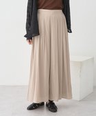 【アースミュージックアンドエコロジー/earth music&ecology】のマットサテンスカーチョ Beige|ID: prp329100004651425 ipo3291000000033608363