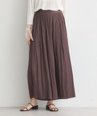 【アースミュージックアンドエコロジー/earth music&ecology】のマットサテンスカーチョ Brown|ID: prp329100004651425 ipo3291000000033608364