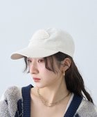【アースミュージックアンドエコロジー/earth music&ecology】のダメージロゴキャップ 人気、トレンドファッション・服の通販 founy(ファニー) ファッション Fashion レディースファッション Fashion for Women キャップ&ハット Hats & Caps おすすめ Recommended / Our Picks キャップ Cap, Baseball Cap シンプル Simple, Minimal ダメージ Distressed, Destroyed フィット Fit, Slim Fit フェミニン Feminine, Girly フロント Front, Front Design 帽子 Hat, Headwear thumbnail Ivory|ID: prp329100004651429 ipo3291000000033608390