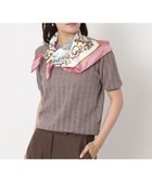 【ムーンバット/MOONBAT】のPAUL JOE ACCESSOIRES(ポール ジョー) シルクスカーフ 空 オーステルリッツ記念柱 ネコと毛糸 気球 65cm×65cm 手洗いOK 人気、トレンドファッション・服の通販 founy(ファニー) ファッション Fashion レディースファッション Fashion for Women エレガント 上品 Elegant グラフィック Graphic, Graphic Design コンパクト Compact, Small Size シルク Silk, 100% Silk スカーフ Scarf, Neckwear ネコ Cat, Feline Motif バンダナ Bandana, Head Scarf プリント Print, Printed Pattern おすすめ Recommended / Our Picks thumbnail ピンク|ID: prp329100004651440 ipo3291000000033608451