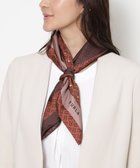 【ムーンバット/MOONBAT】のFURLA(フルラ)シルクツイル アーチロゴ スカーフ 65cm×65cm 人気、トレンドファッション・服の通販 founy(ファニー) ファッション Fashion レディースファッション Fashion for Women イタリア Italy エレガント 上品 Elegant シルク Silk, 100% Silk スカーフ Scarf, Neckwear チャーム Charm, Pendant バンダナ Bandana, Head Scarf パターン Pattern, Design Print フェミニン Feminine, Girly プリント Print, Printed Pattern リュクス Luxury, Elegant, High-End, Chic thumbnail ブラウン|ID: prp329100004651444 ipo3291000000033608498