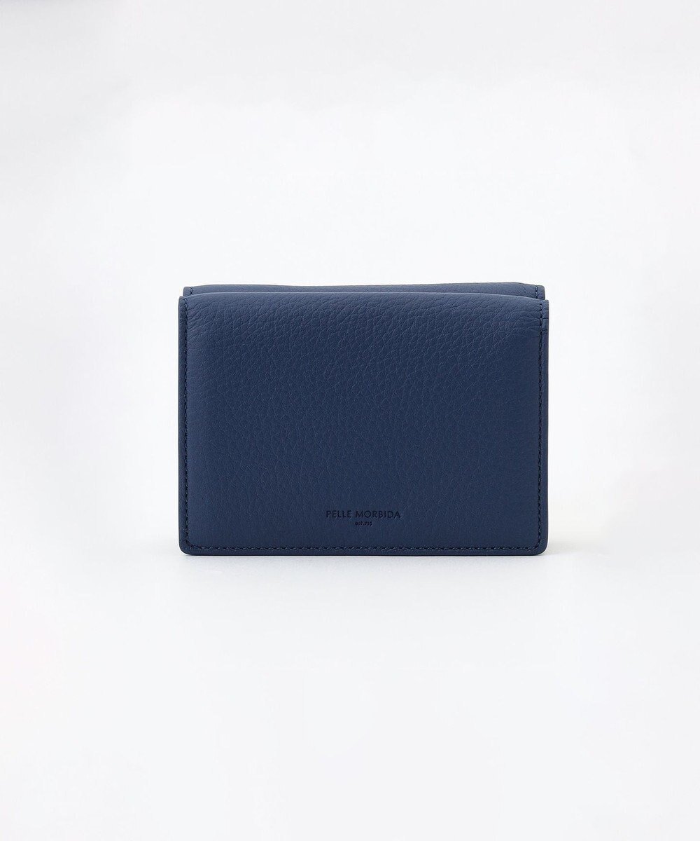 【ジョゼフ オム/JOSEPH HOMME / MEN】の【WEB限定】【PELLE MORBIDA】コンパクトウォレット インテリア・キッズ・メンズ・レディースファッション・服の通販 founy(ファニー) 　ファッション　Fashion　メンズファッション　Fashion for Men　スタイリッシュ　Stylish, Fashionable　財布　Wallet, Purse　フランス　France, French　ポケット　Pocket, Pocket Detail　おすすめ　Recommended / Our Picks　エレガント 上品　Elegant　ブルーxブラック|ID: prp329100004652085 ipo3291000000033616583