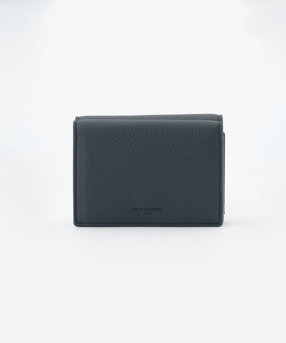 【ジョゼフ オム/JOSEPH HOMME / MEN】の【WEB限定】【PELLE MORBIDA】コンパクトウォレット インテリア・キッズ・メンズ・レディースファッション・服の通販 founy(ファニー) 　ファッション　Fashion　メンズファッション　Fashion for Men　スタイリッシュ　Stylish, Fashionable　財布　Wallet, Purse　フランス　France, French　ポケット　Pocket, Pocket Detail　おすすめ　Recommended / Our Picks　エレガント 上品　Elegant　ネイビーxグレ|ID: prp329100004652085 ipo3291000000033616584