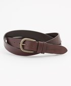 【ジョセフ アブード/JOSEPH ABBOUD / MEN】の【キングサイズ・日本製】ディナオイルスクイーズベルト ダークブラウン系|ID: prp329100004652089 ipo3291000000034605719