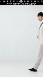 【ジョセフ アブード/JOSEPH ABBOUD / MEN】の【ストレッチ/パウダータッチ/撥水/JAPANファブリック】アーティローザストレッチジャケット アイボリー系|ID: prp329100004652091 ipo3291000000033832966