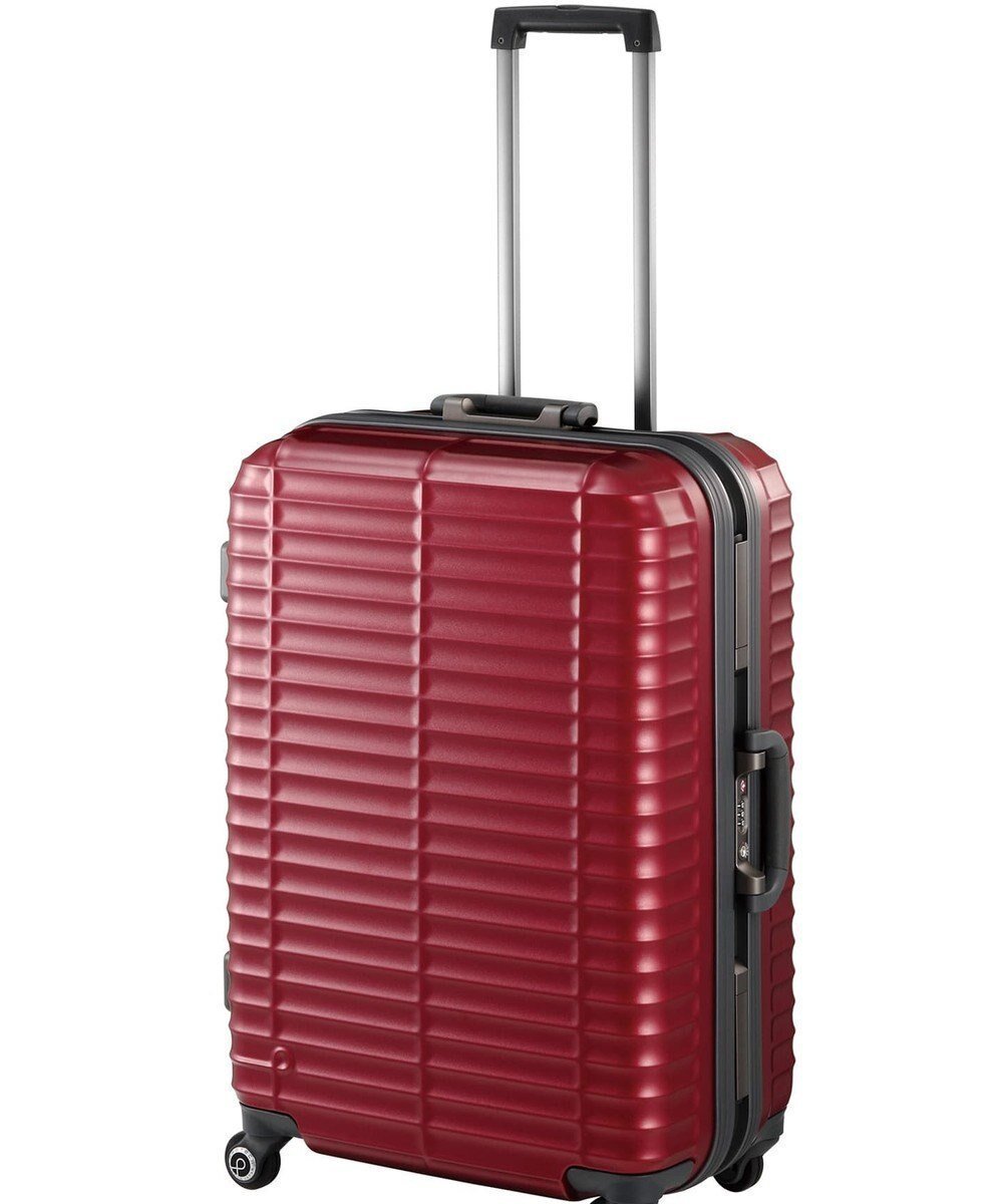 【エースバッグズアンドラゲッジ/ACE BAGS & LUGGAGE】のProteca ストラタム フレームタイプ 64L 5~6泊の旅行に 00851 プロテカ インテリア・キッズ・メンズ・レディースファッション・服の通販 founy(ファニー) 　ファッション　Fashion　レディースファッション　Fashion for Women　スーツ　Business Suits & Workwear　フレーム　Frame, Outline　日本製　Made In Japan　旅行　Travel　スーツケース キャリーケース　Suitcase / Carry Case　レッド|ID: prp329100004652092 ipo3291000000033616667